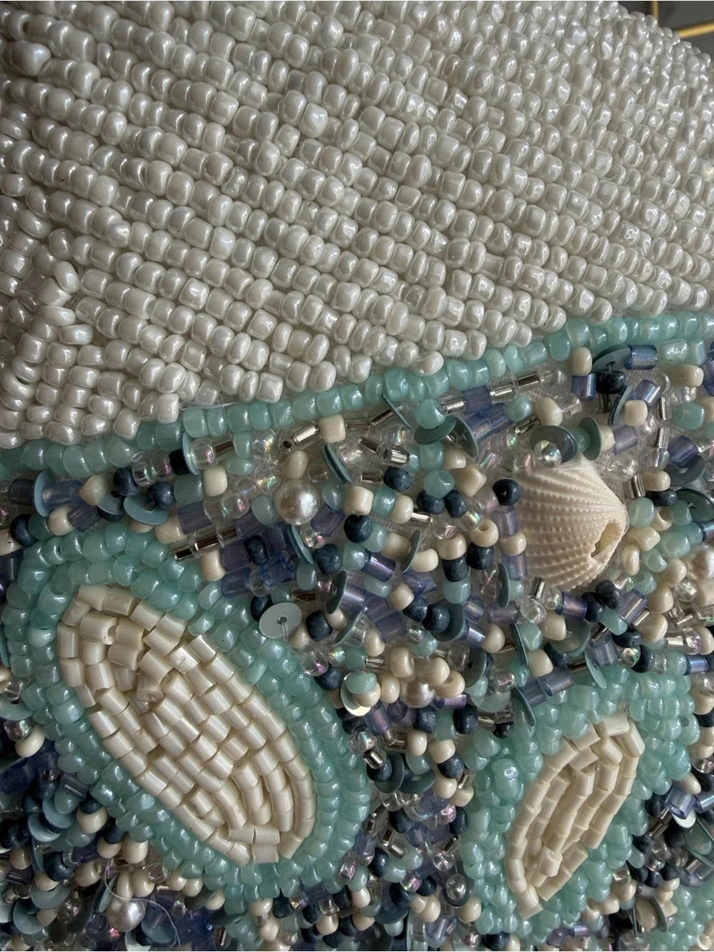 Set of 2 Coastal Collection Beaded Sand Dollar Throw Pillows